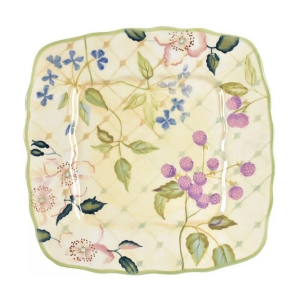 Tracy Porter Evelyn Collection Square Salad Plate‎ 9", Retired